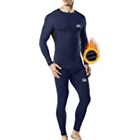 Los mejores  - MEETWEE Conjuntos térmicos Hombre- Manga Larga Camiseta Térmica Pantalones Largos Base Layer Thermo Function Ropa…